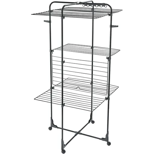 Leifheit Sušák na prádlo Classic Tower 340 Black, 34 m, L