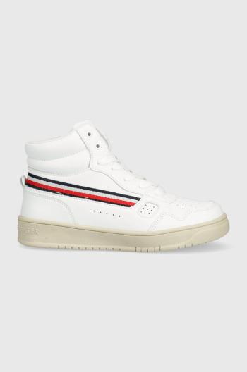 Dětské sneakers boty Tommy Hilfiger bílá barva