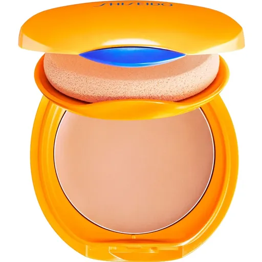 Shiseido Expert Sun Protector Tanning Compact Foundation SPF10 voděodolný kompaktní make-up plnitelný odstín Natural 12 g