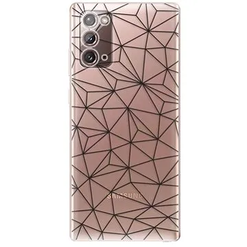 iSaprio Abstract Triangles pro Samsung Galaxy Note 20 (trian03b-TPU3_GN20)