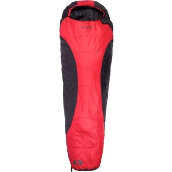 LOAP SOLLE Hálózsák, piros, méret 220 cm - bal cipzáras