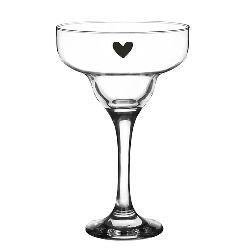 Sklenice na Martini se srdíčkem Heart - Ø 7*17 cm / 200 ml 6GL4375