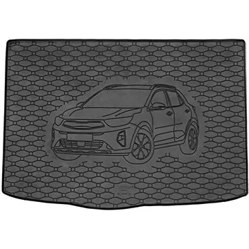 ACI KIA Stonic 17- gumová vložka do kufru s ilustrací vozu černá (8305X01C)