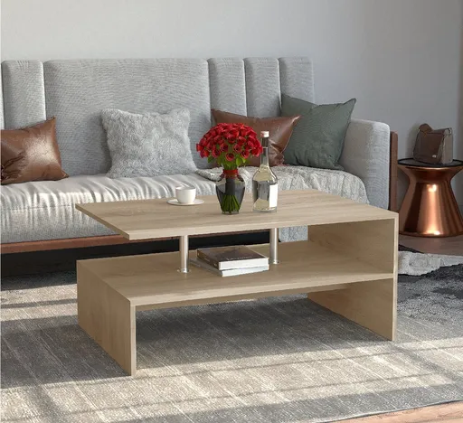 Konferenční stolek VCM „Maliso L“, dub sonoma