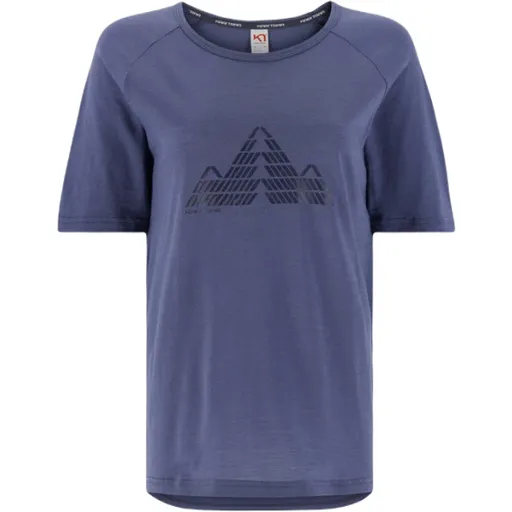 KARI TRAA ANE Dámské triko, modrá, velikost