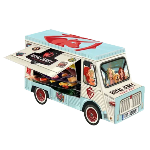Royal Jerky Bestsellers FOOD TRUCK plný sušeného masa (7x jerky)