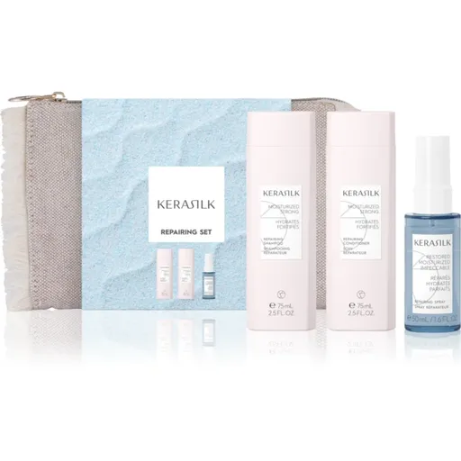 KERASILK Essentials Repairing Set cestovní sada pro suché a poškozené vlasy