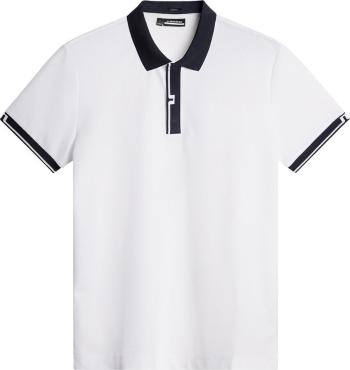 J.Lindeberg Bay Slim White M Polo košile