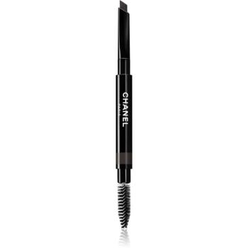 Chanel Stylo Sourcils Waterproof voděodolná tužka na obočí s kartáčkem odstín 812 Ebène 0.27 g