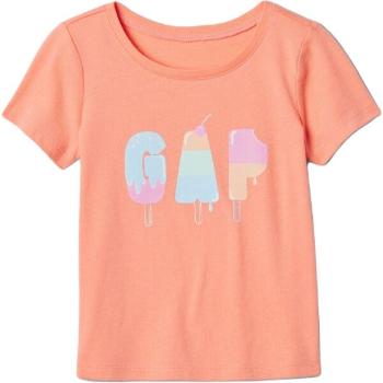 GAP GRAPHIC LOGO Dívčí tričko, oranžová, velikost