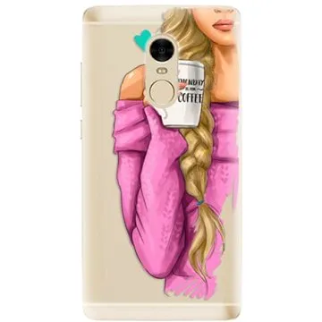 iSaprio My Coffe and Blond Girl pro Xiaomi Redmi Note 4 (coffblon-TPU2-RmiN4)