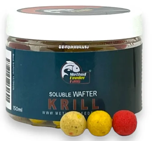 Method feeder fans method action wafter boiliies 12 mm 100 ml - krill