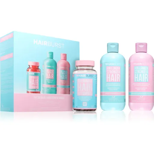 Hairburst The Chewable Hair Growth Bundle dárková sada pro podporu růstu vlasů