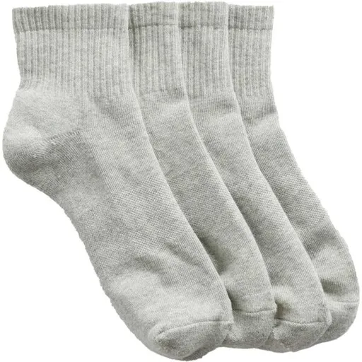 GAP V-STUDIO LOGO CREW 2PK Dámské ponožky, šedá, velikost