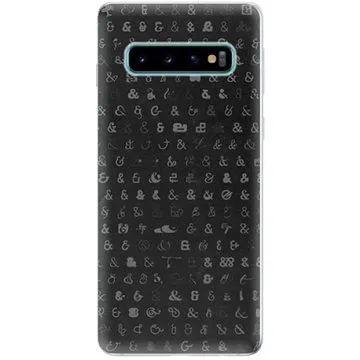 iSaprio Ampersand 01 pro Samsung Galaxy S10 (amp01-TPU-gS10)
