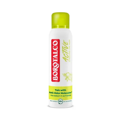 Borotalco Active Citrus and Lime Fresh Deodorant sprej 150 ml