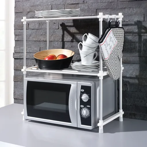 RUCO Regál nad mikrovlnku se dvěma policemi