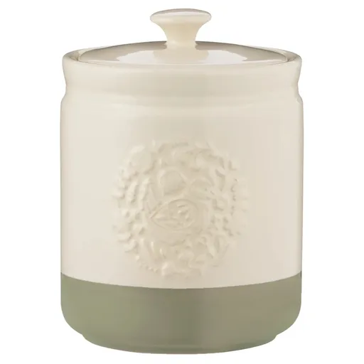 Dóza na potraviny HOME TO ROOST 1,5 l, krémová / zelená, kamenina, Mason Cash