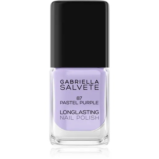 Gabriella Salvete Longlasting Enamel dlouhotrvající lak na nehty s vysokým leskem odstín 87 Pastel Purple 11 ml