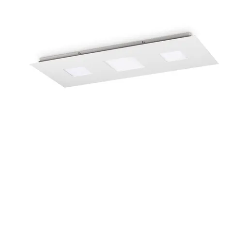 LED Stropní přisazené svítidlo Ideal Lux RELAX PL D090 65W 6100lm 3000K IP20 90cm bílé stmívatelné
