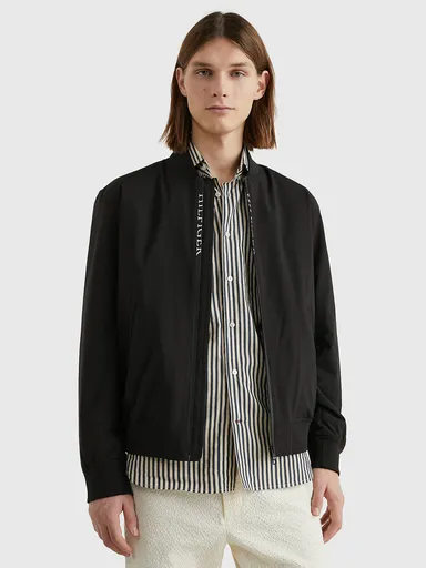 Tommy Hilfiger pánský černý bomber Protect MW0MW31338 XXL