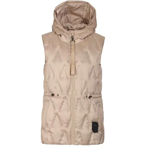 NAX KERTA Dámská zateplená vesta, oranžová, velikost