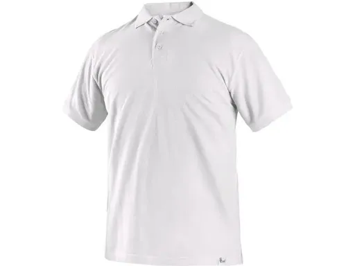 Polokošile s krátkým rukávem MICHAEL, bílá, vel. 2XL