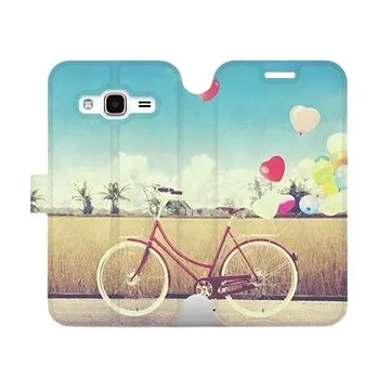 Flipové pouzdro na mobil Samsung Galaxy J3 2016 - M133P Kolo a balónky (5903226088928)