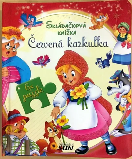 Skládačková knížka - Červená Karkulka (poškozená)