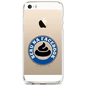 TopQ iPhone 5 - 5S - SE silikon Facebook 43940 (Sun-43940)