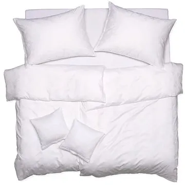 SCANquilt povlečení EXCLUSIVE TENCEL PLUS peříčka bílá (33792)