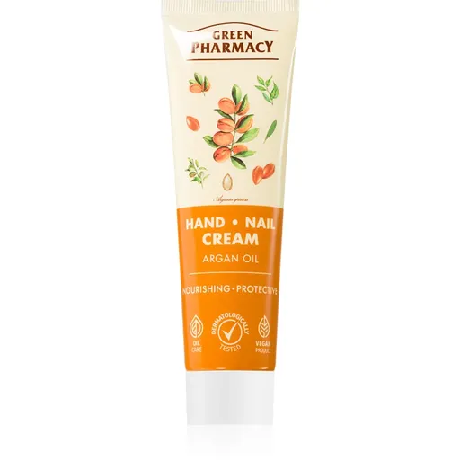 Green Pharmacy Argan Hand Cream výživný a ochranný krém na ruce a nehty 100 ml