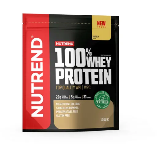 Nutrend 100% WHEY PROTEIN 1000 G VANILKA Protein, , velikost 1 KG