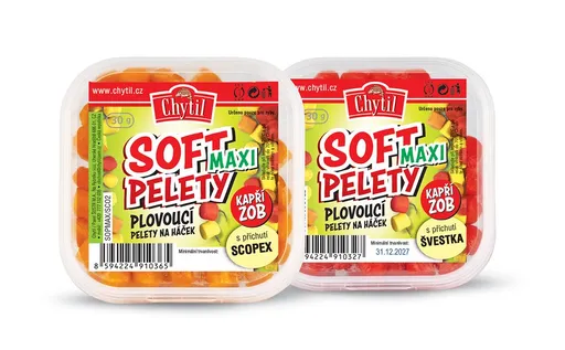 Chytil Soft pelety MAXI plovoucí 30g - Ananas,Chytil Soft pelety MAXI plovoucí 30g - Ananas