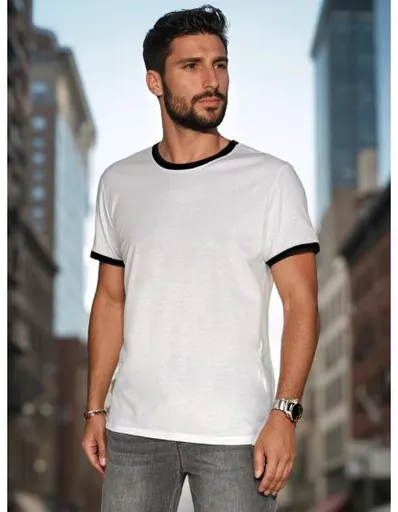 Pánské tričko basic bílé