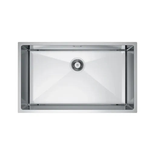 VELAZO Nerezový ocelový dřez s jednou mísou 74 x 44 cm, hluboká mísa VELAZ7444