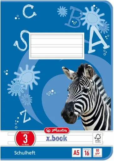 Sešit A5/16 listů, linka