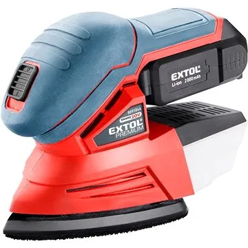 EXTOL PREMIUM bruska vibrační delta aku SHARE20V, 2000mAh, 8891844