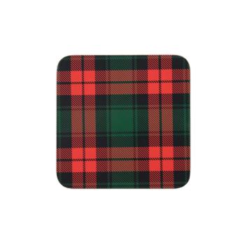 6 ks pevné korkové podtácky Tartan - 10*10*0,4cm SCOZTT