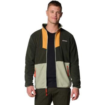 Columbia SEQUOIA GROVE FULL ZIP FLEECE Pánská fleecová mikina, tmavě zelená, velikost