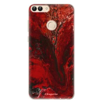 Odolné silikonové pouzdro iSaprio - RedMarble 17 - Huawei P Smart