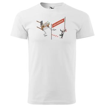 Tričko Dôchodok  (Veľkosť: 4XL, Typ: pre mužov, Farba tričká: Biela)