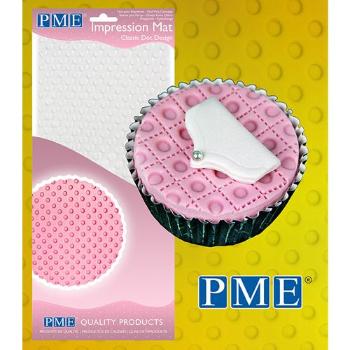 Cakesupplies Otiskovací strukturální fólie Classic Dot - Tečky 15 x 30,5 cm