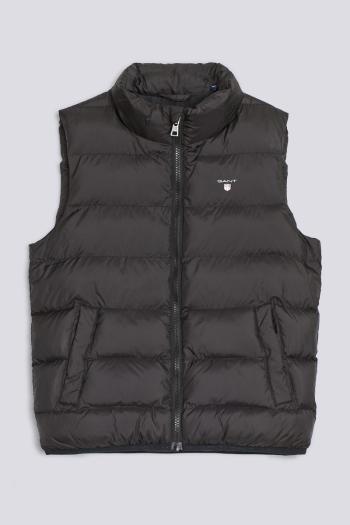 VESTA GANT D2. OUTERWEAR VEST BLACK