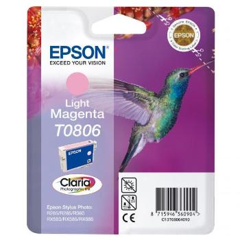 Epson T0806 C13T08064011 světle purpurová (light magenta) originální cartridge