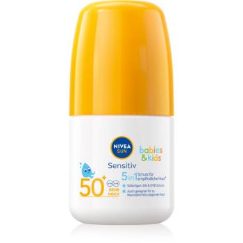 NIVEA SUN Sensitiv dětské mléko na opalování roll-on SPF 50+ 50 ml