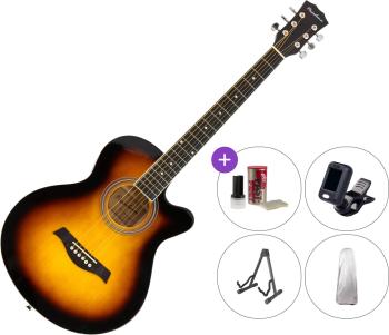 Pasadena SG026C-38 SET Vintage Sunburst Akustická kytara Jumbo