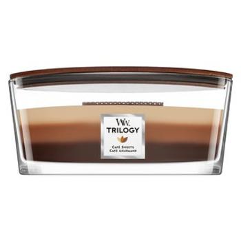 Woodwick Trilogy Café Sweets illatos gyertya 453,6 g