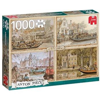 Jumbo Puzzle Plavba vodními kanály 1000 dílků (8710126188552)