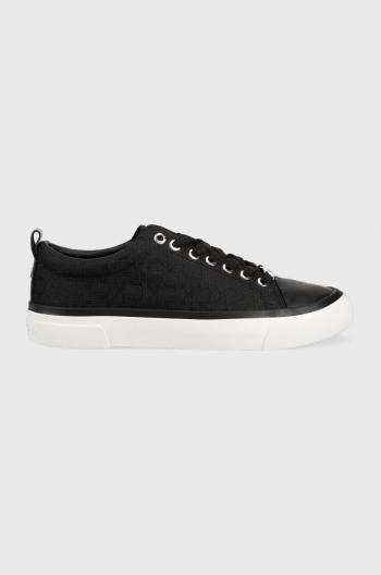 Tenisky Calvin Klein Vulc Lace Up černá barva